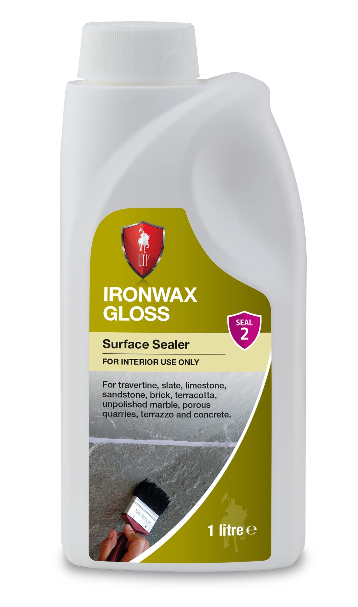LTP Ironwax Gloss Sealer 1 Litre - Gloss Stone Sealer