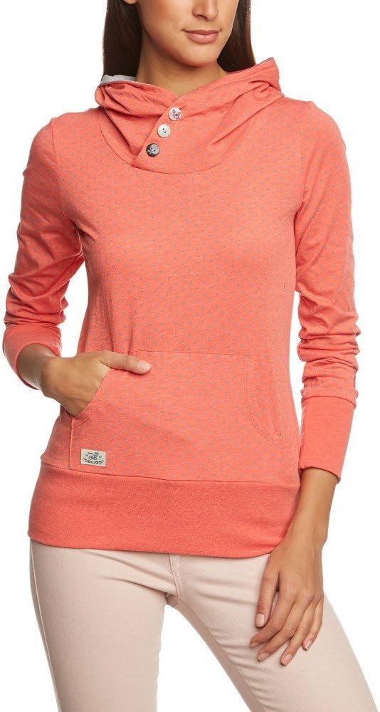 Ragwear CHELSEA WOMENS HOODIE grey melange