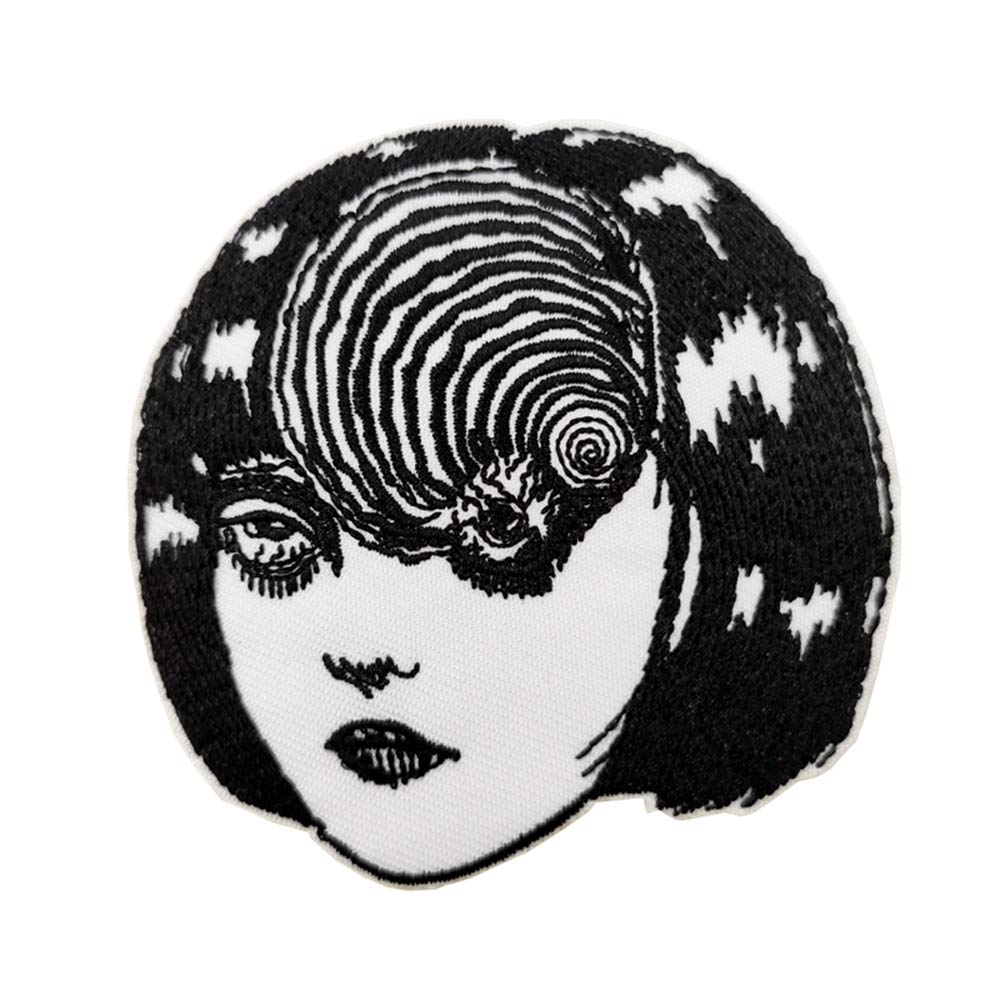 Cute-Patch Uzumaki Anime Series Embroidered Iron On Patch Horror Movie