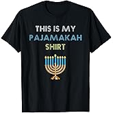 Funny Hanukkah Pajama - This is My Pajamakah Gift T-Shirt