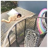 Child Safety Net Protection Fence Climbing Woven Rope Truck Cargo Trailer Mesh Nets,for Rail Balcony Banister Stair Playground Children Indoor Decoration Outdoor Fall Protection Net