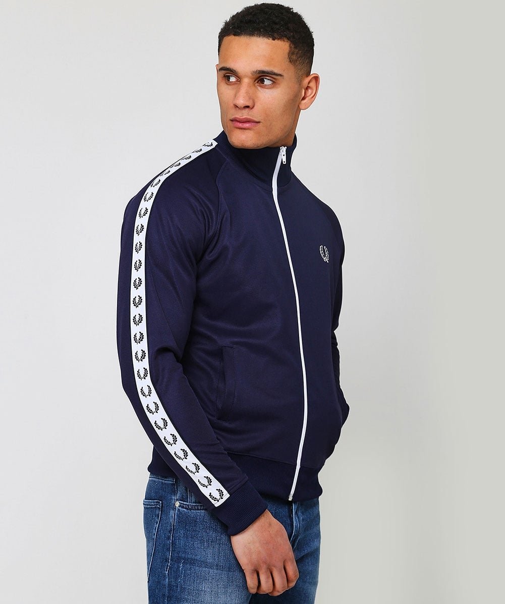 Fred Perry Men's Taped Track Jacket Carbon XXL on Galleon Philippines