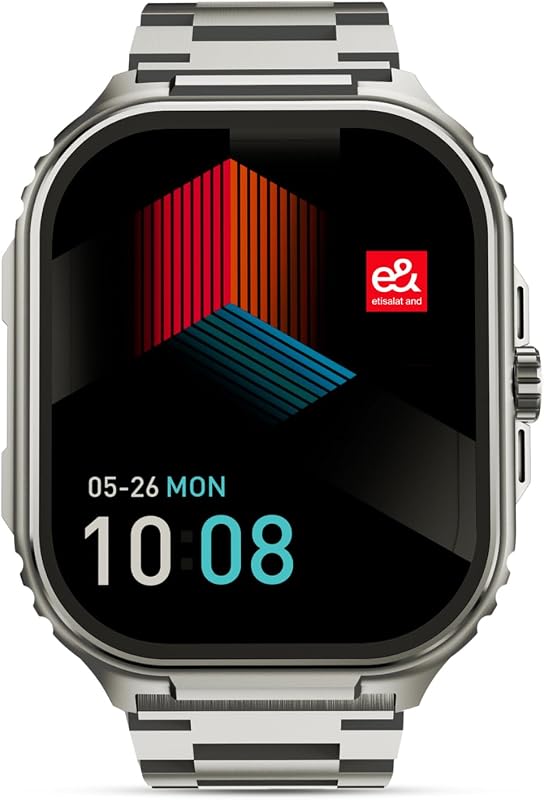 Smartwatch Ultra 3 Pro AMOLED, IP68 e 10 dias de Autonomia, Prata