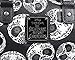 Loungefly Nightmare Before Christmas Jack Skellington Mini City Crossbody Purse, Black/White