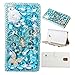 EVTECH Galaxy S5 Case 3D Handmade Bling Crystal Luxury Shiny Sparkling Wallet Leather with Card Holder for Samsung Galaxy S5 I9600
