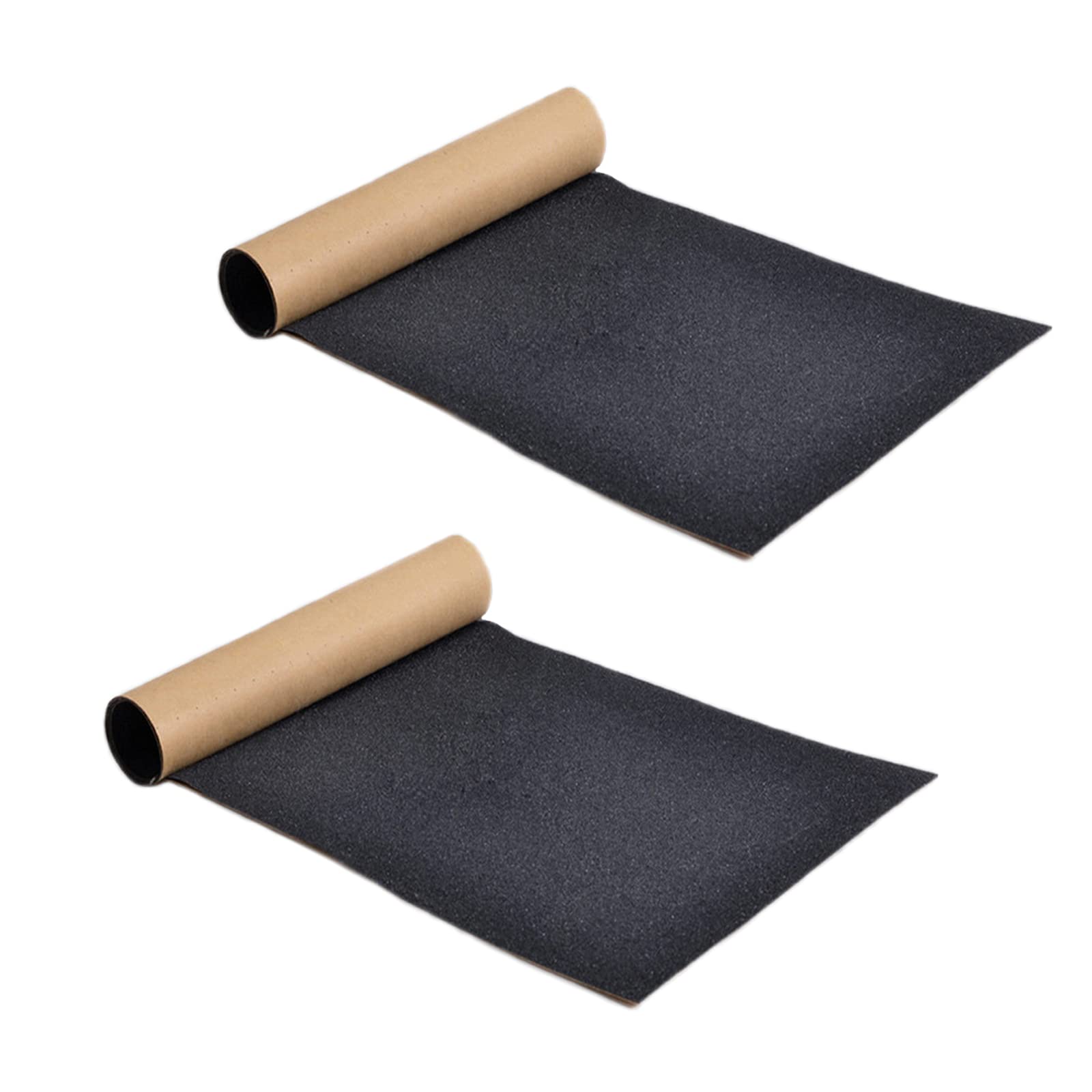 Advanced Skateboard Grip Tape Professional Skateboard Tape Waterproof Skateboard Grip Belt Skateboard Tape Black Non-Slip Sandpaper For Skateboard for Scooter,Stairs,Steps,Wheelchair,Size 81x21cm.