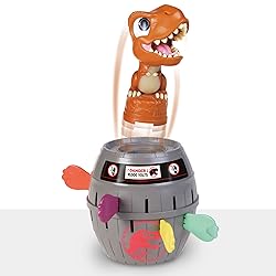 TOMY Pop Up T-Rex Board Game - Family and Preschool