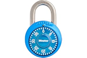 Master Lock 1528DTGT Combination Lock, Blue