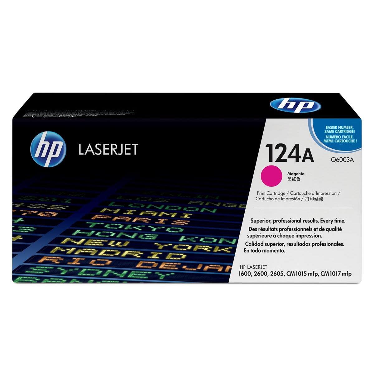 HP Q6001A - 124A Cyan LaserJet Toner