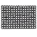 SafetyCare Interlocking Rubber Drainage Floor Mat - Anti-Fatigue - 24 x 16 inches - 12 Mats