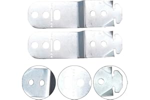 OEM Dishwasher Mounting Bracket Kit – Metal Side Bracket for Dishwashers, 9 x 2. cm, Replaces 00619985, AP4538351, 00628371, 