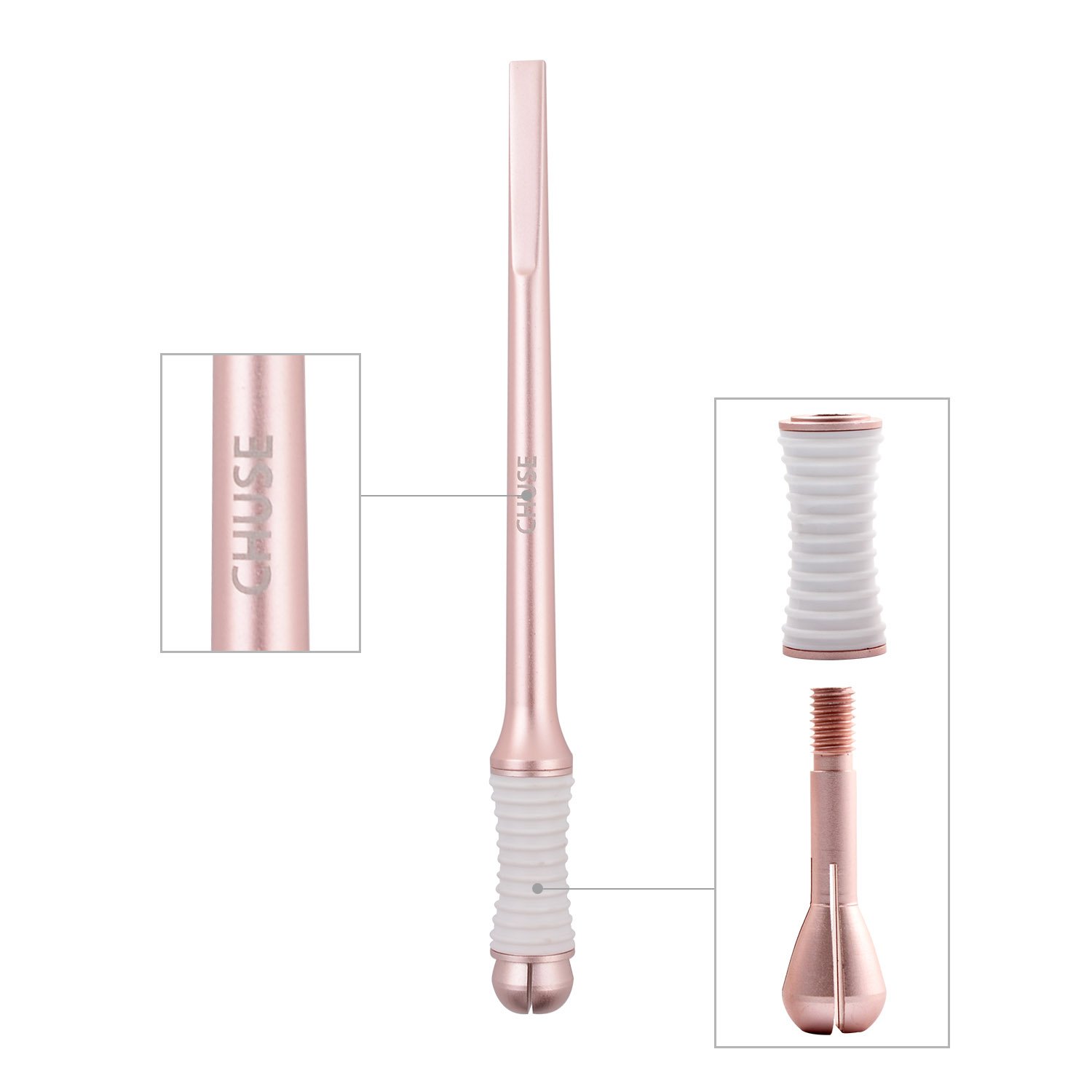 CHUSE M99 Microblading PMU Pen Manual Eyebrow Pen Tools (Gold)