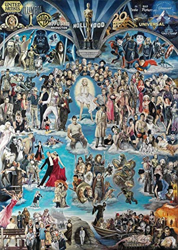 Schmidt Spiele 59347 Renato Casaro, Hollywood XXL, 3000 Teile Puzzle