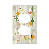 Xuejiaku Decorative Outlet Covers Mid Century