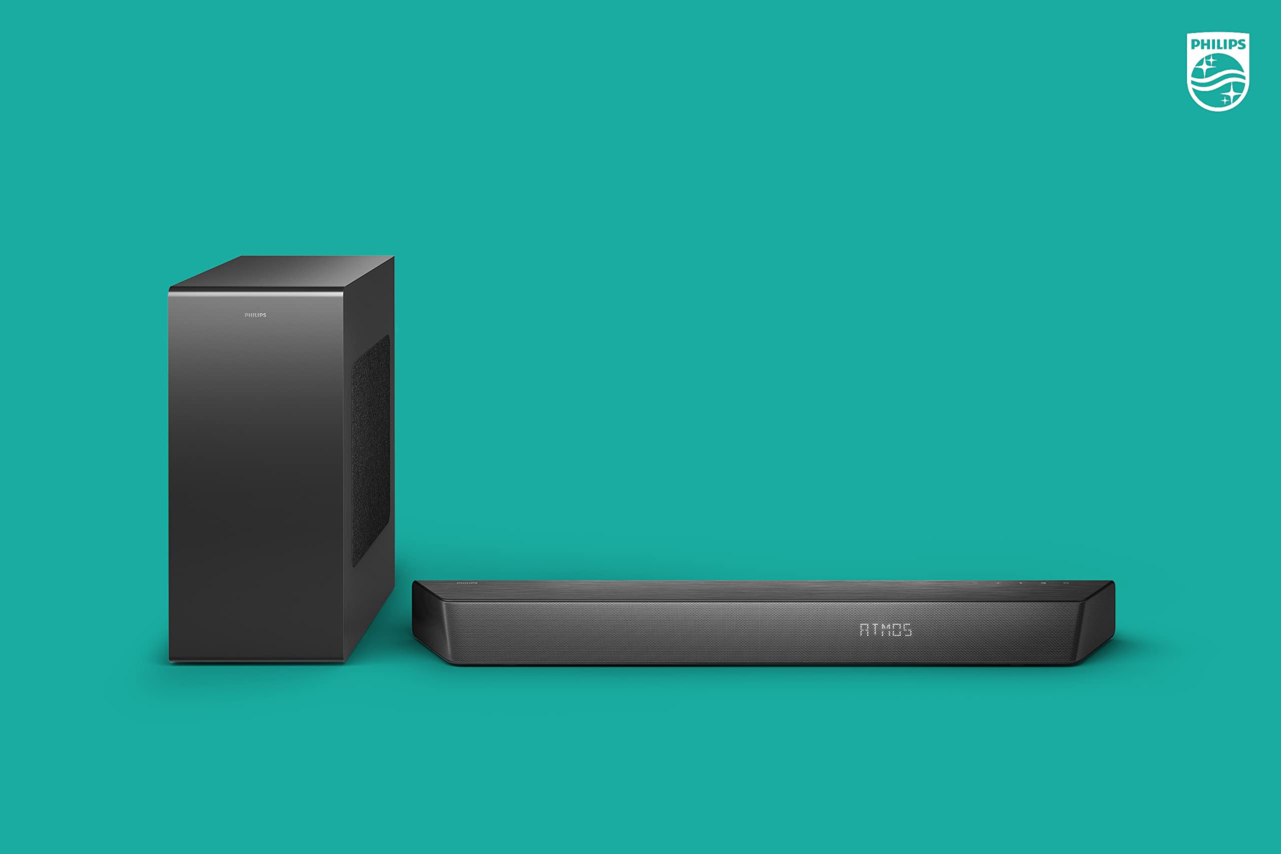 Philips B7807 3.1-Channel Soundbar with Wireless Subwoofer and Dolby Atmos