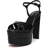 SCHUTZ Keefa High Platform Sandal, Prata