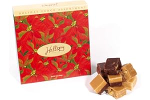 HALL'S CANDIES Assorted Fudge "Merry Christmas" Gift Box, 16 oz.
