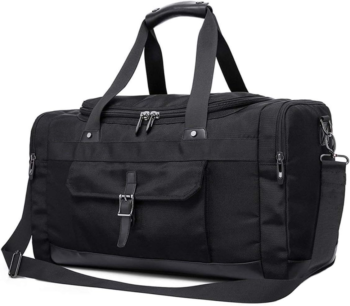 IBEILLI Overnight Travel Bags Leather Water Resistant Weekender Luggage Duffel