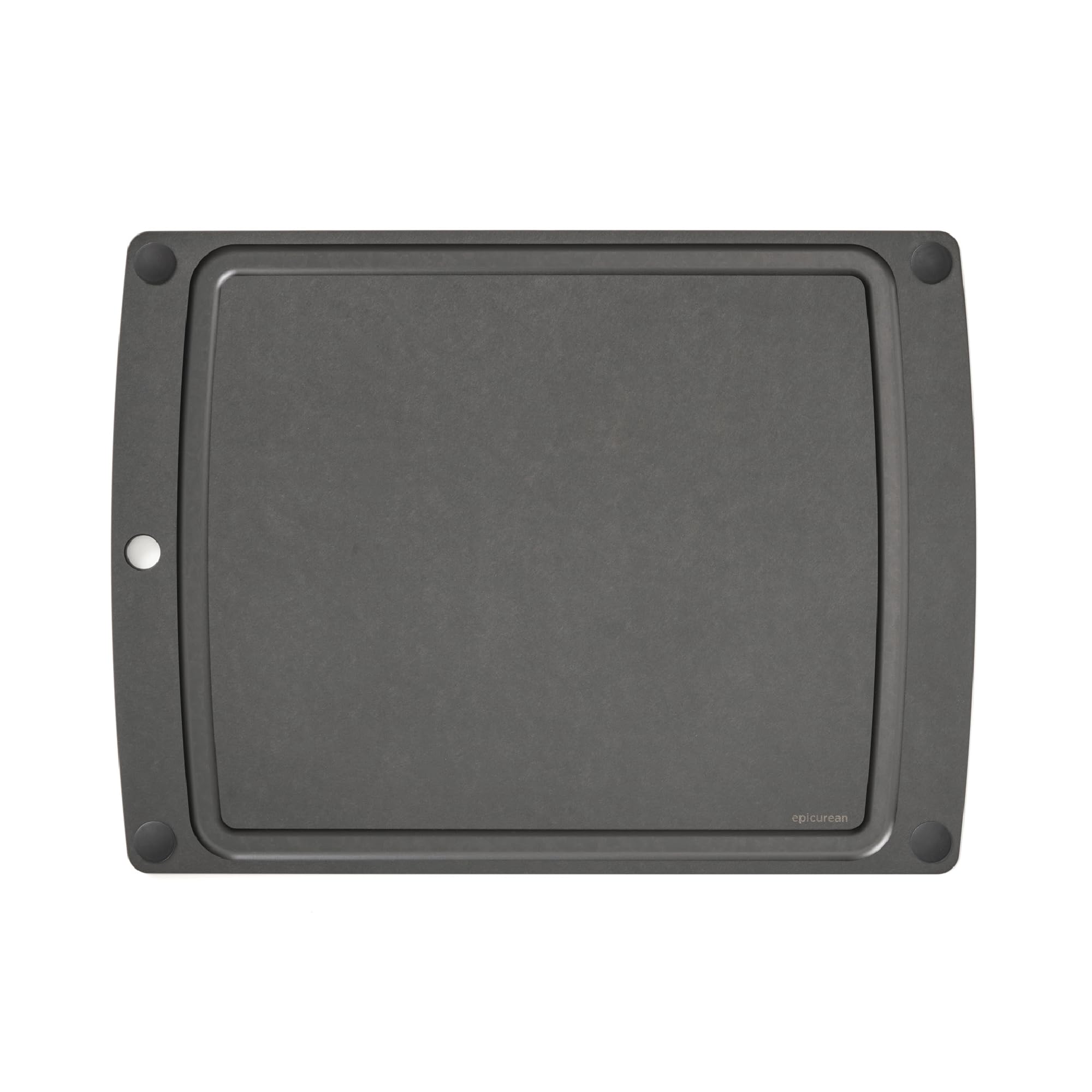 Photo 1 of Epicurean 505-201502003 All-In- All-In-One Cutting Board with Non-Slip Feet, 19.5" x 14.5", Slate/Black
