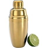Barfly Cocktail Shaker, 17 ounce, Gold