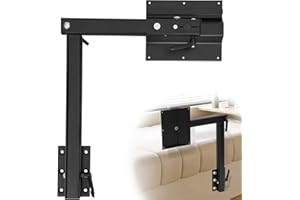 Virego Upgrade Removable Table Leg RV Accessories, 360 Degree Aluminum Alloy RV Adjustable Table Leg, Table Top Adjustable Detachable Table Leg Bracket for RV Caravan Motorhome Yachts (Upgrade Black)