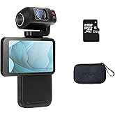 ORDRO M3 Handheld Vlog Camera, 5K Pocket Camera with 3.5-inch Flippable Touch Screen, 3250mAh Large Capacity Battery, IR Night Vision Function+64G Memory Card