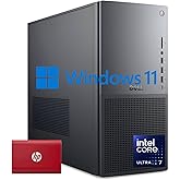 Dell EBT1250 Tower Plus Business Desktop - Intel Ultra 7-265K,(20 Core, 20 Threads), 16GB DDR5 RAM, 1TB PCIe SSD + 2TB HDD & 512GB Portable SSD, 4K Monitor Support, SD-Card Reader, Windows 11