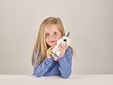 TY Harmonie Unicorn Beanie Boo Plush Baby Toy TY view 3
