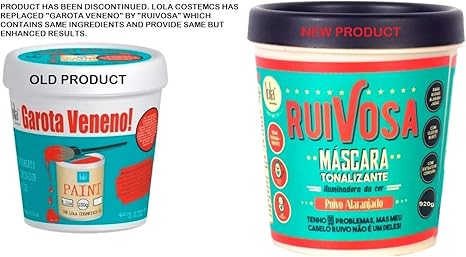 Garota Veneno Hydrating Mask Toner For Red Or Coloured Red Hair