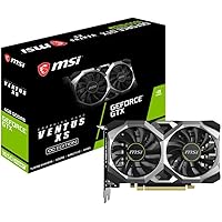 MSI GeForce GTX 1650 Super Ventus XS OC Gaming GeForce GTX 1650 Super 128-Bit HDMI/DP/DVI 4GB GDRR6 HDCP Support DirectX…
