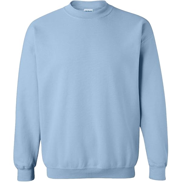 Gildan Heavy Blend Hooded Sweatshirt – 50/50 Cotton/Polyester, 7.75 Oz, Small Light Blue