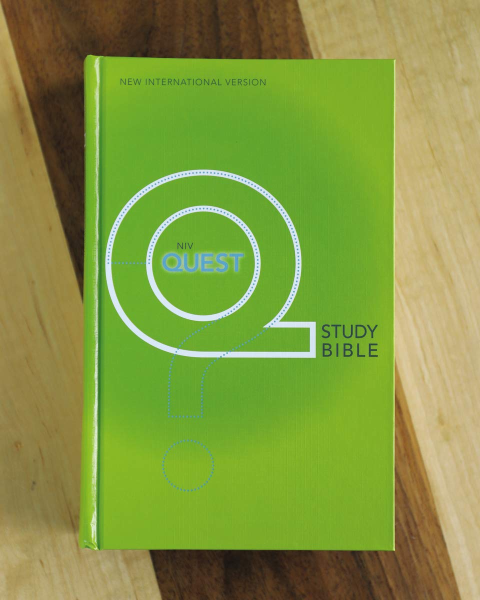 NIV, Quest Study Bible for Teens, Hardcover: The Question and Answer Bible