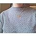 MUZHE Gold Silver Sloth Charm Necklace - Stylish Cute Animal Peandant Jewelry (Gold)