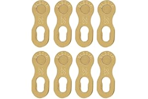 4Pair Bicycle Chain Connector,Steel 12 Speed Chain Missing Link Connector Parts Cycling Accessory for Mountain Bike and Road 