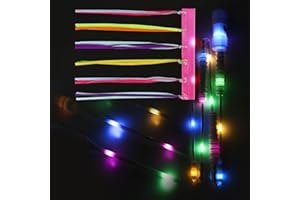 LED Bike Safety Flag Reflective 5.5 ft Lighted Bicycle Safety Flag with Heavy Duty LED Fiberglass Pole Tear-Resistant Waterpr