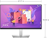 Dell P2422H 24 Inch Full HD IPS Monitor 5ms 99% sRGB 60Hz DisplayPort HDMI view 6