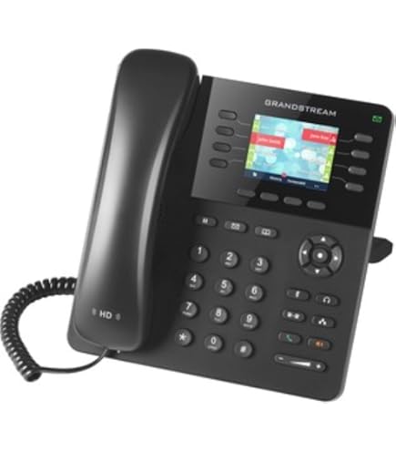 Grandstream GXV3370 IP Video Phone | 16 Lines, 16 SIP Accounts | 7