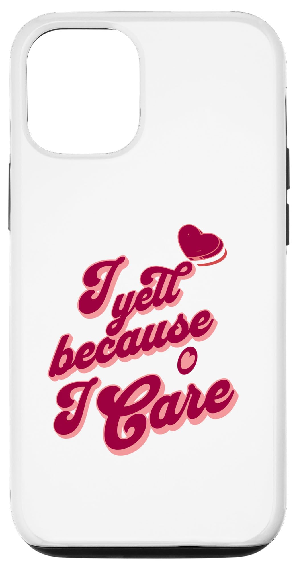 iPhone 15 Pro I Yell Because I Care American Football Mom Case