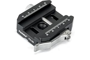 ARCA-Swiss Quick Release Clamp Adapter, Compatible with Both Arac - Swiss and Picatinny Rail Mount