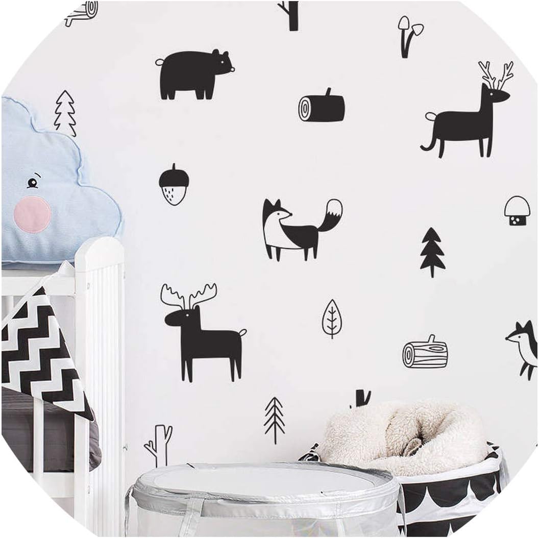 forest animal wall art