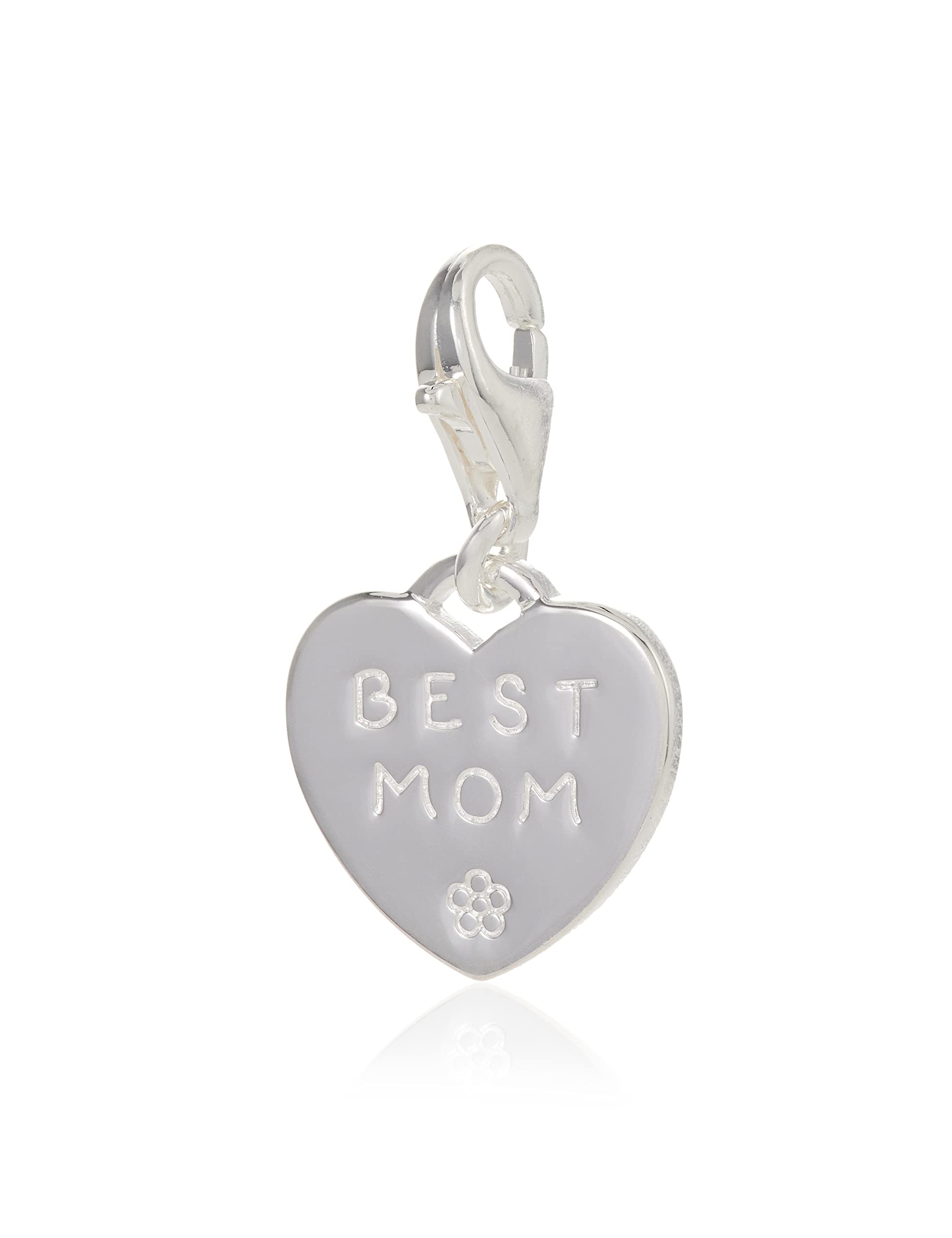 Thomas Sabo Women Charm Pendant Best Mom Charm Club 925 Sterling Silver 0821-001-12