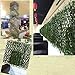 4pcs Artificial Fake Ferns Vines Hanging Plants Faux Plastic Hanging Plant (White)