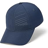 BOTVELA Structured Baseball Cap for Men Women Adjustable Performance Laser Cut Hat