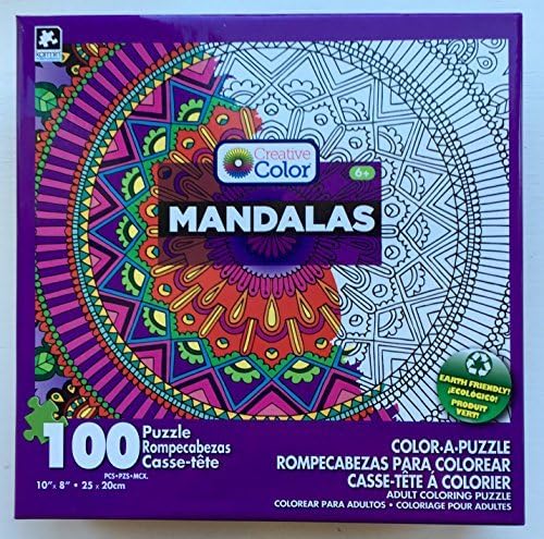 Mandalas 100 pcs Color-a-Puzzle by Creative Color by Creative Colore