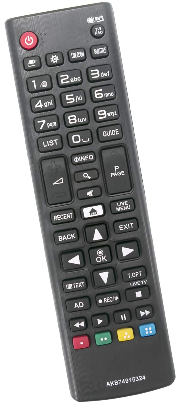 ALLIMITY AKB74915324 Remote Control Replace for LG Smart TV 32LH590U 43UH610V 49LH590V 49UH610V 49UH661V 55UH6159 55UH661V 58UH635V 65UH664V 32LH604V 43LH590V 43LH630V
