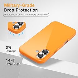 Svanove for iPhone 16 Case Silicone, Glossy Soft