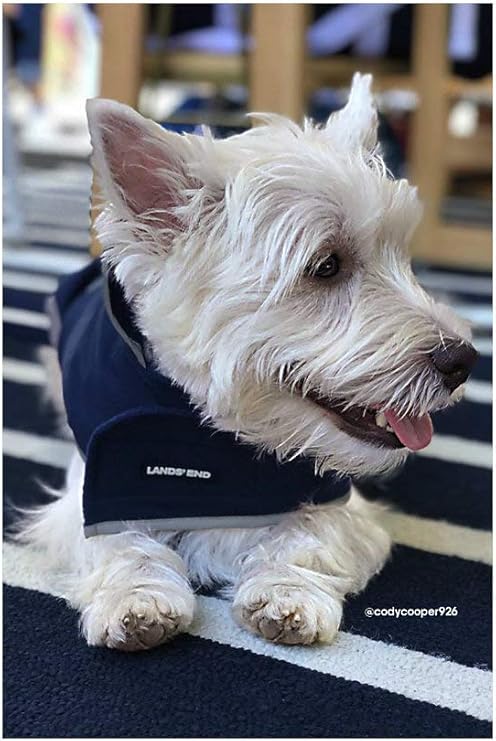 lands end dog puffer vest