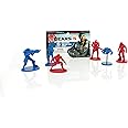 Toynk Gears 5 Nanoforce Army Builder Pack | Includes 6 Collectible Gears of War Army-Men Style Figures | CoG Vs. The Swarm Red & Blue 2-Inch Figures