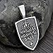 GuoShuang Viking Mens Necklaces Silver Jewelry Pendant Necklace Stainless Steel Vintage Jewelry Set of Axe Necklace Wolf Necklace Mjolnir Necklace & Compass Necklace Viking Gifts For Men 24 Inches