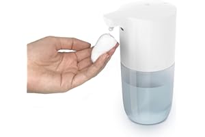 Better Living Products 70125 Automatic Foam Hand Soap Dispenser, 10-Ounce, White